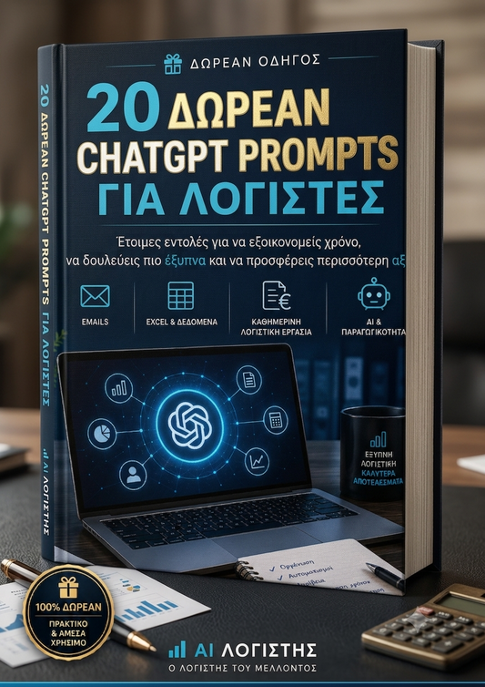 20 Δωρεάν ChatGPT Prompts για Λογιστές: Ο Οδηγός του Μέλλοντος